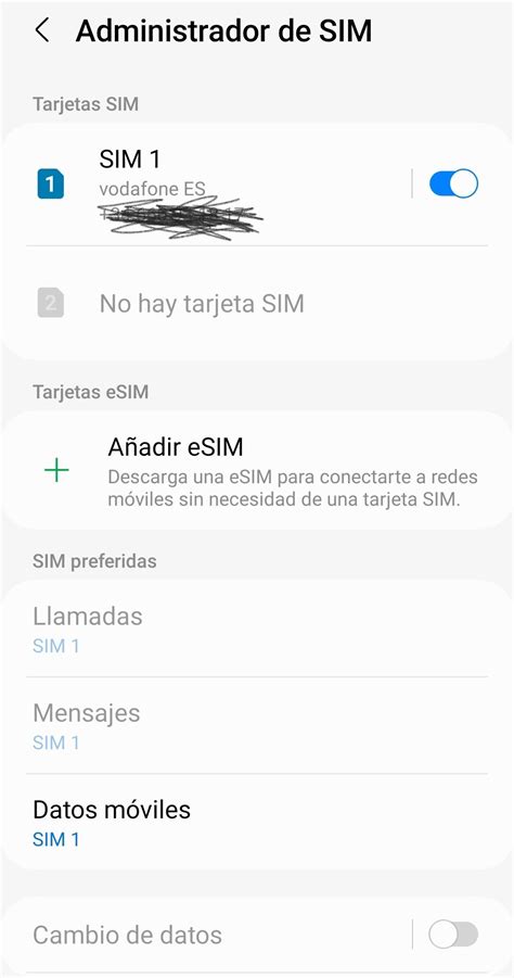 Solucionado: [Galaxy A54] Tarjeta eSim - Samsung Community