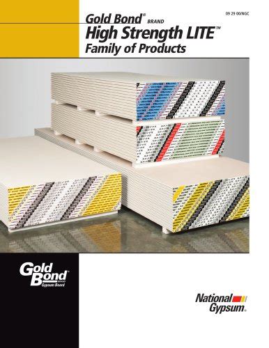 Durasan Prefinished Gypsum Board National Gypsum Pdf Catalogs