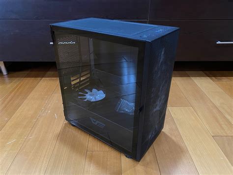 Darkflash DLM 21 Mesh MATX Airflow Case Black 6x ARGB Fans