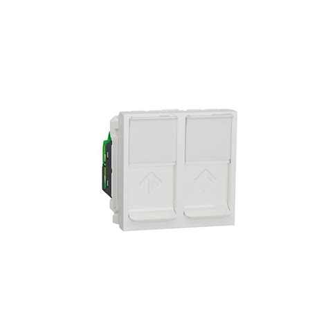 Schneider Electric Nu Unica Prise Rj Double Cat Stp