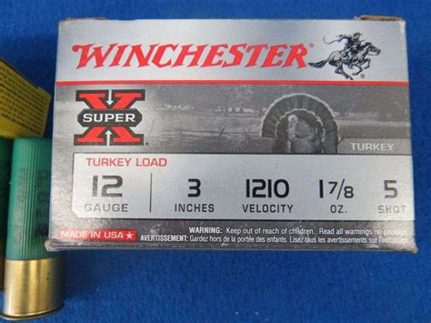 10 Rounds Of Winchester 12 Gauge 5 Shot Turkey Load And Nine 12 Gauge Slugs Aaa Auction And