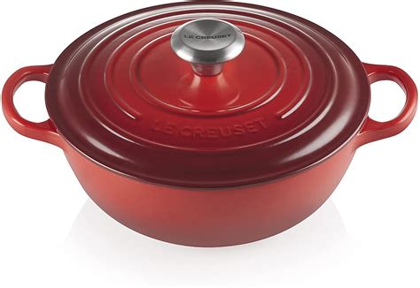 Le Creuset La Marmite Signature Familientopf Cm Kirschrot Ab