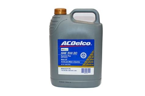 ACEITE DE MOTOR ACDELCO SUPREME PLUS SAE 5W30 DEXOS 1 GEN 2 1 Gl