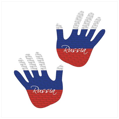 Premium Vector Russia Flag Hand Vector