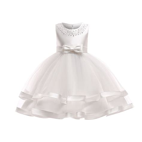 Flower Girls Maxi Dress Bridesmaid Wedding Pageant Party Princess