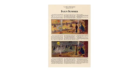 Injun Summer 24x36 Acrylic Wall Art Zazzle