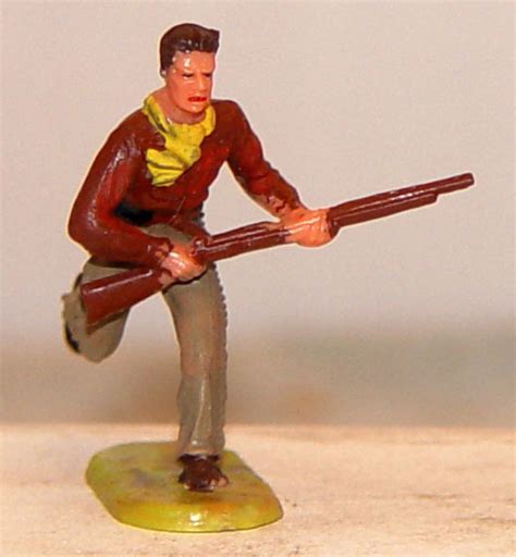 Elastolin Cowboy Rennend Mit Gewehr Germantoys De