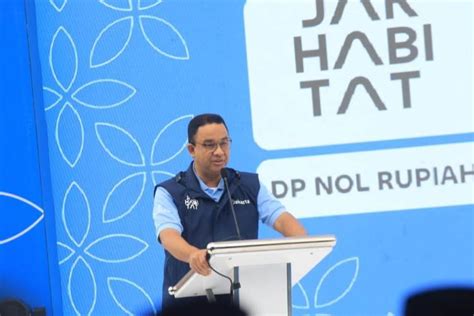 Anies Resmikan 1 348 Unit Hunian DP Nol Rupiah Berkualitas Dan