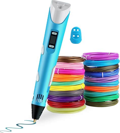 BLU 3D Pen XXL Starterspakket Incl 100M Filament In 10 Kleuren