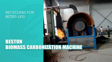 Biomass Carbonization Plant Video YouTube