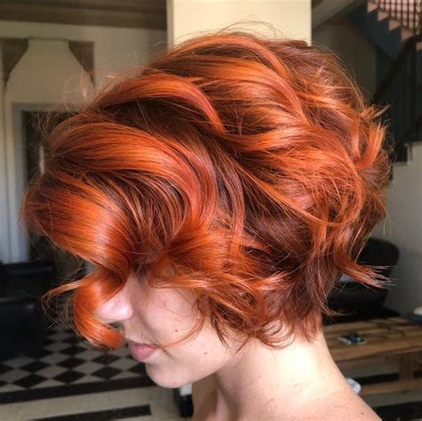 30 Copper Hair Color Ideas Highlights Ombre And Trends Short Copper Hair Copper Hair Color