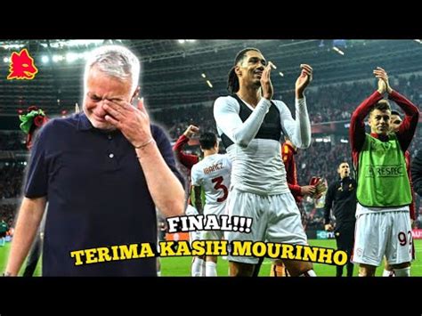 Terharu Pesan Menyentuh Mourinho Usai Bawa As Roma Masuk Final Liga