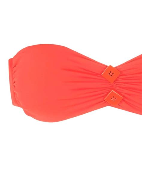 Clube Bossa Halterneck Bandeau Bikini Top Farfetch