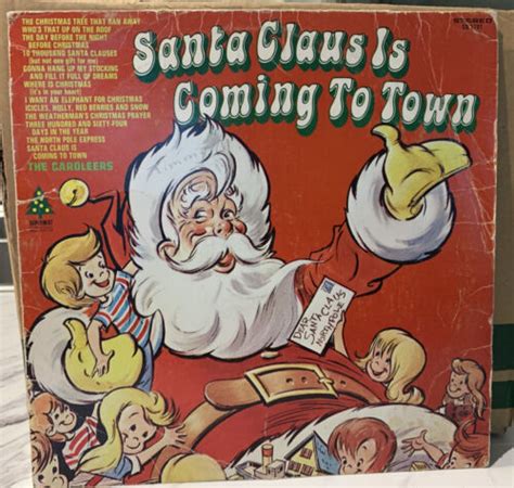 Santa Claus Is Coming To Town Diplomat Records The Caroleers 4582297811