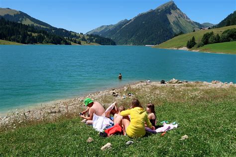 Lac De L Hongrin VD 1 255 M Baujahr 1969 Bergsee S Flickr