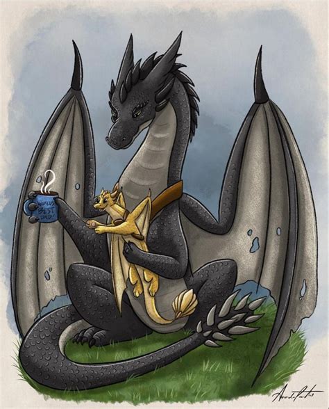 World’s Best Dad, Tairn, Fourth Wing Fan Art | Wings art, Wings book, Wings