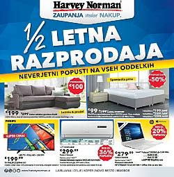 Harvey Norman Katalog Razprodaja Se Nadaljuje