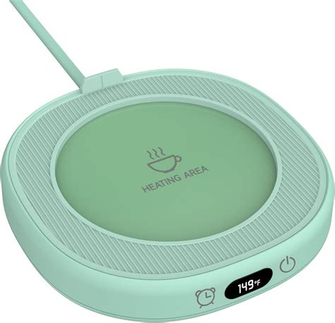Gniyuix Coffee Mug Warmer Cup Warmer For Desk Auto Shut