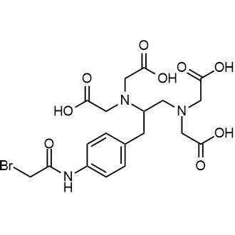 Rac Bromoacetamidophenylmethyl Ethylenediaminetetraacetic Acid