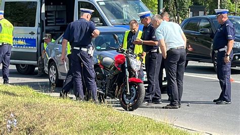 Śmiertelny wypadek Modlińska Dąbrówka Szlachecka Zginął motocyklista