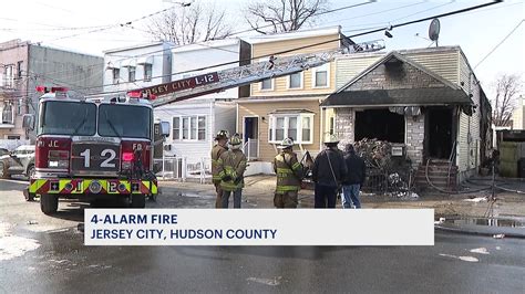 Officials Fire At Jersey City Homes Displaces 11 People