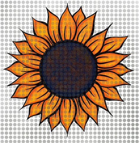 Sunflower Svg And Sublimation File Etsy