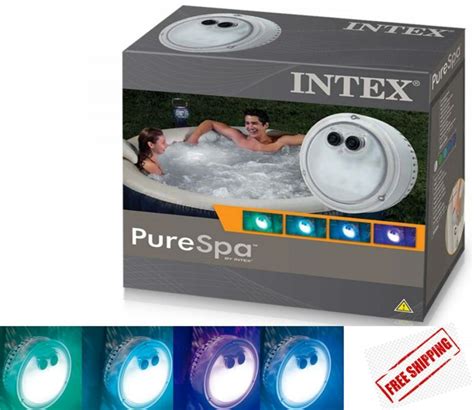Intex Led Spa Light Hot Tub Accessories White With Two Lighting Modes For Sale From United