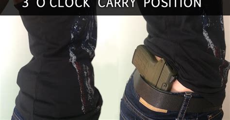 Dara Holsters How To Choose The Best Concealed Carry Position