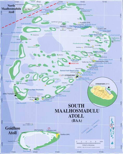 baa atoll map goidhoo atol mappery