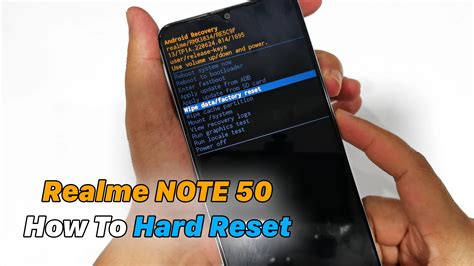 How To Hard Reset Realme Note Ictfix