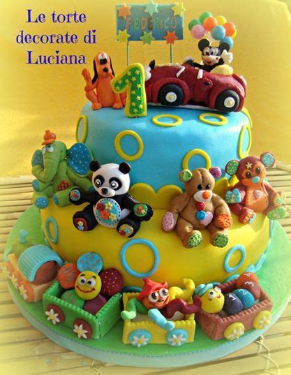 Bambini Le Torte Decorate Di Luciana Facebook Torta Topolino