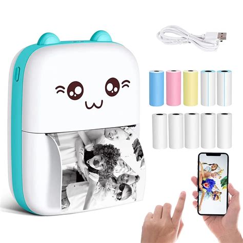 mini printer portable bluetooth wireless smart label thermal portable