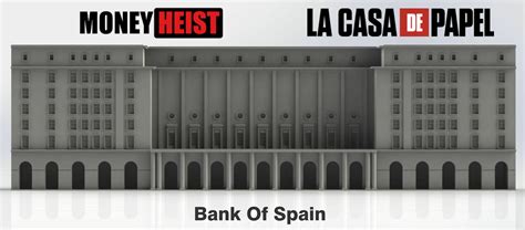 💰 Money Heist - Bank of Spain - La Casa de Papel・ STL File for 3D