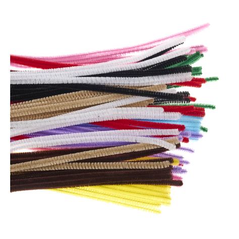 Assorted Pipe Cleaners 100 Pack Hobbycraft