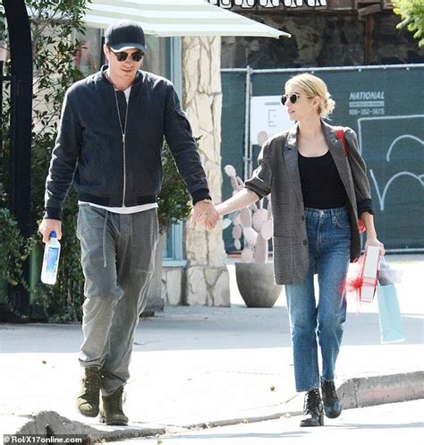 Emma Roberts And Garrett Hedlund Hold Hands As They Run Errands Ahead