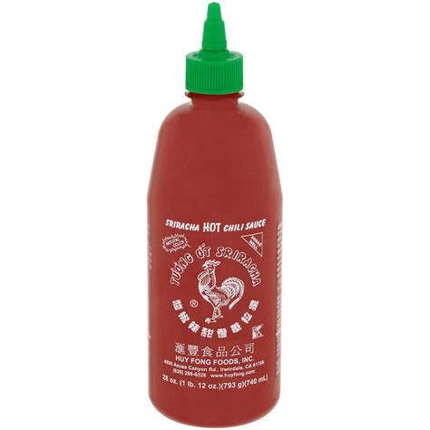 Huy Fong Sriracha Hot Chilli Sauce Ml Woolworths