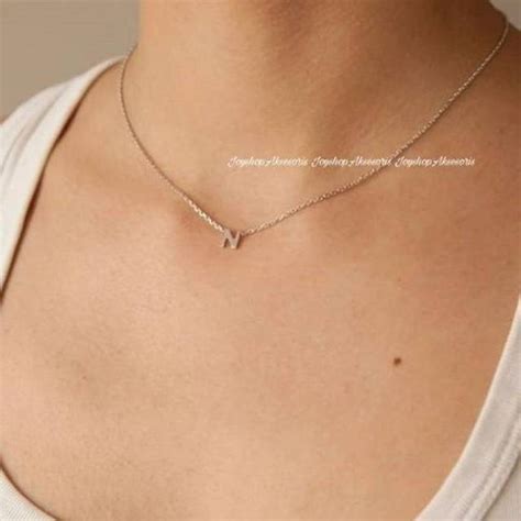 Jual Kalung Inisial Small Nagita Titanium Anti Karat Shopee Indonesia