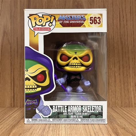 Funko Pop Battle Armor Skeletor Motu Shopee Brasil