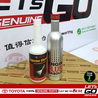 (Original Petrol Car) >> Toyota Engine Flush & Injector Cleaner ...