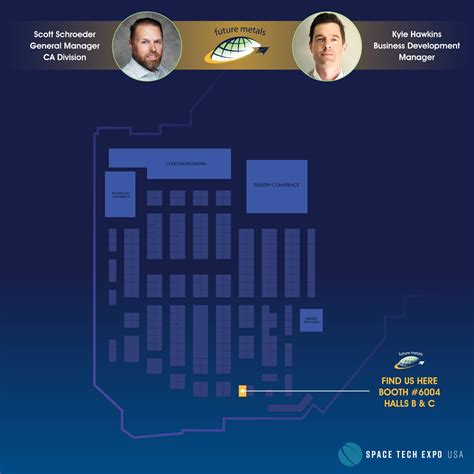 Future Metals will be at Space Tech Expo USA on May 14th to 16th 2024