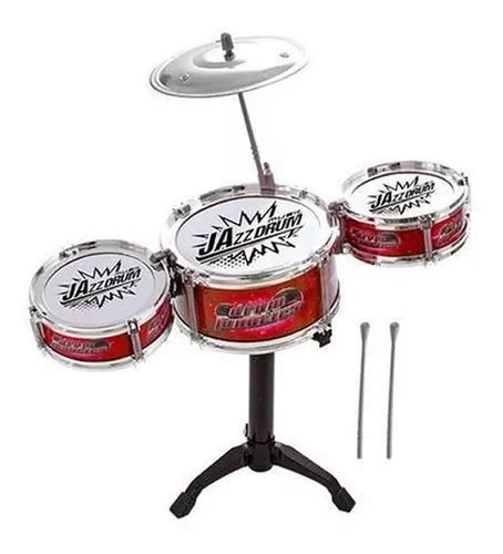 Mini Bateria Musical Infantil Brinquedo Crian A Mercadolivre