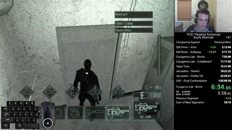 Splinter Cell Pandora Tomorrow Any Speedrun 59 05 YouTube