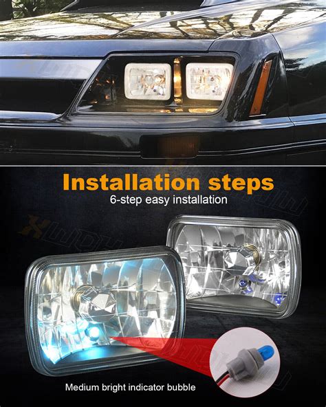 For Toyota Hilux Pickup Dot X X Led Headlight Hi Lo