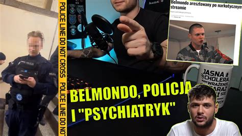 ODKLEJONY BELMONDO ZATRZYMANY I DOPROWADZONY DO PSYCHIATRYKA BRI