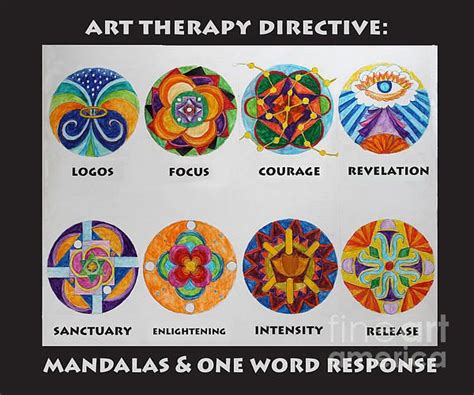 Art Therapy Directive Mandala By Anne Cameron Cutri Art Therapy