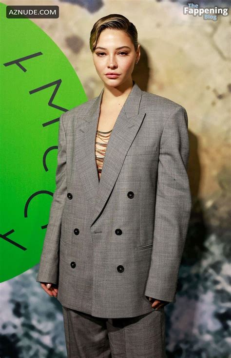 Madelyn Cline Sexy Flaunts Her Hot Cleavage At The Stella Mccartney X Adidas Party In Los