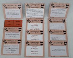 Kit de brincadeiras Chá de Lingerie no Elo Inventos em Eventos