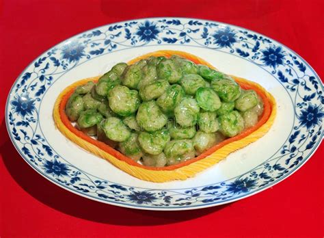 Famous Huaiyang Cuisine ‘jade Shrimp Meat Stock Photo Image Of Fruit