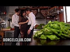 Cléa Gaultier Satisfies Men In The Kitchen Free Mobile Porn Videos