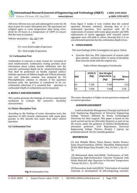 DURABILITY STUDIES OF SELF- COMPACTING CONCRETE WITH RECYCLED COARSE